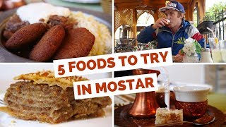 Bosnian Food Review - 5 Things to try in Mostar, Bosnia and Herzegovina