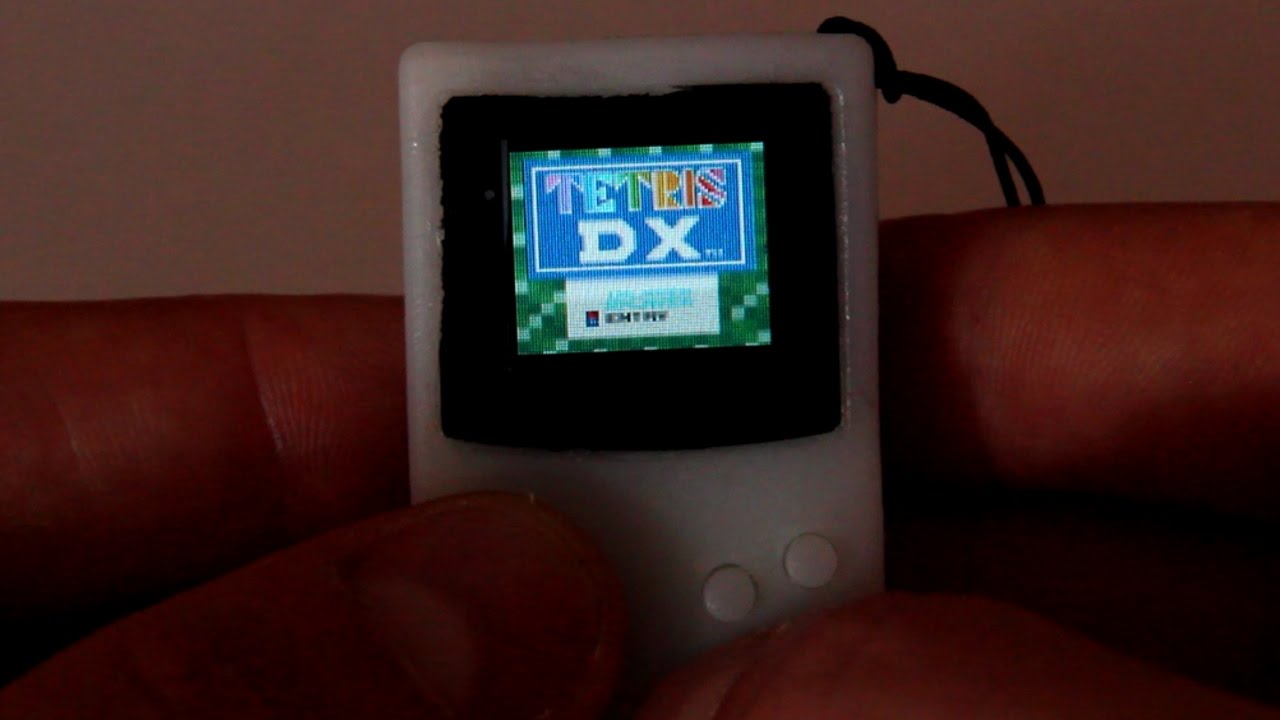 The Tiniest Game Boy for Your Key Chain - YouTube