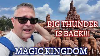 Big Thunder Mountain Railroad Is Back! Let's See What Has Changed! My Ride And Review.