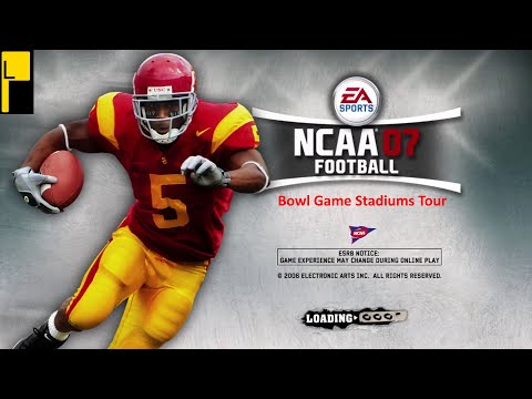 NCAA Football 07: Bowl Games | Sports Game Stadiums 🏟 🏈