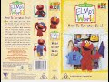 Sesame Street Elmo S World Head To Toe With Elmo Australian VHS