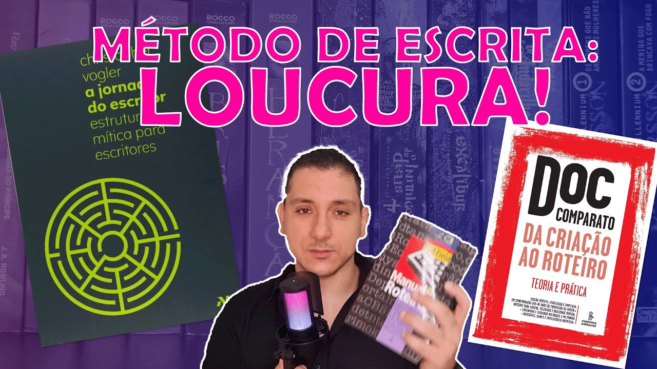 Livros de roteiro e como eu os uso.