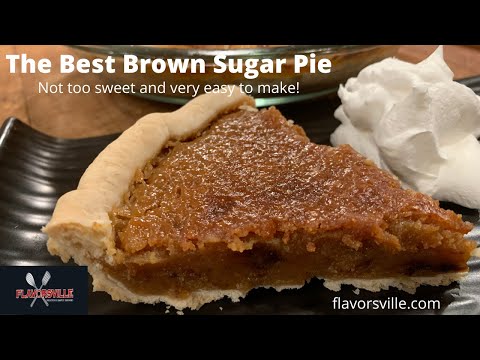 Brown Sugar Pie