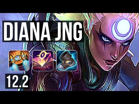 DIANA vs FIDDLESTICKS (JNG) | Rank 4, 15/1/6, 6 solo kills, Legendary | NA Challenger | 12.2