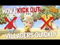 How I make ANY VILLAGER MOVE OUT 👋 | With/Without Time Traveling | Animal Crossing: New Horizons