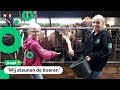Kim en Mienke steunen het protest van boeren