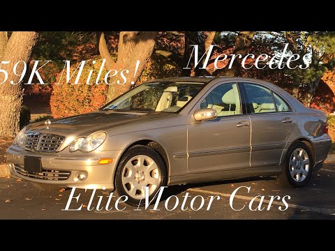 2006 Mercedes Benz C280 4Matic Sedan Only 59K Miles. For Sale By Elite Motor Cars Of Peabody MA
