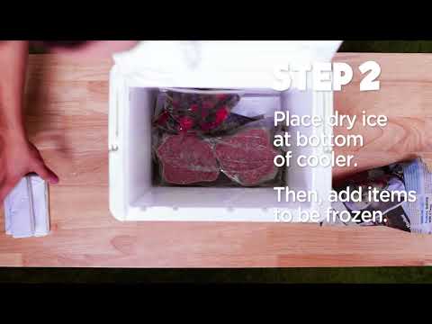 How to Freeze with Dry Ice