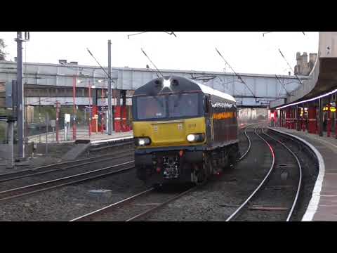 92010 0z11 Crewe H.S. - Polmadie Carriage M.D. Sun. 6th October 2019