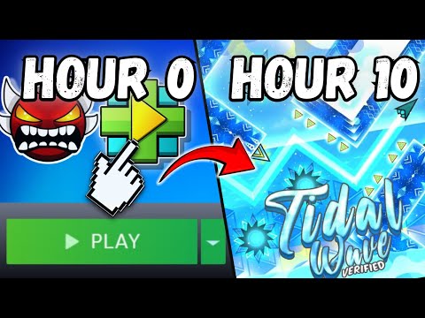 I Played A Geometry Dash DEMON As My First Level