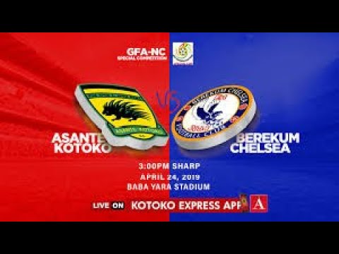 Asante Kotoko (2) v (1)Berekum Chelsea Highlight