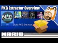 Easy PKG Extractor For PS4 Homebrew Overview