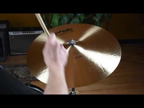 22" Paiste Formula 602 Modern Essentials Ride Cymbal 3068g *Video* image 7