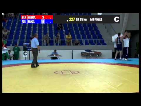 WWCC2013 / Soslan Fanziyev - GR 85 kg - 1/8 final