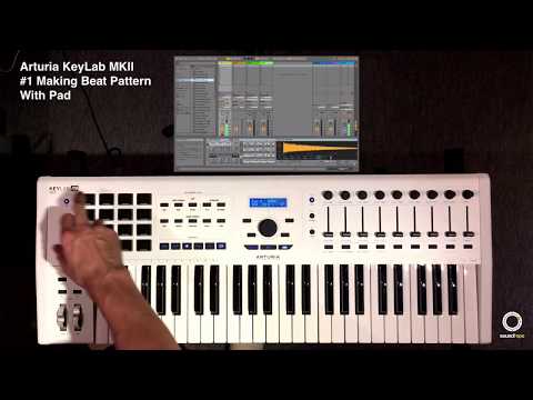 Arturia KeyLab MKll | #1 Recording Beat Pattern With Pad