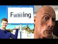 The Rock Eyebrow Raise With Vine Booms