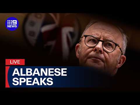 #LIVE: Prime Minister Anthony Albanese speaks on US strikes on Iran | 9 News Australia