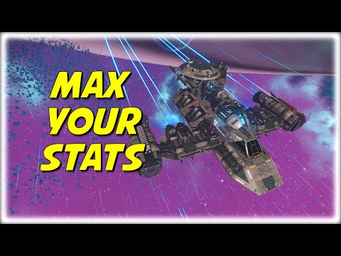 How to Max your Corvettes Stats in No Man's Sky. Voyagers Update.