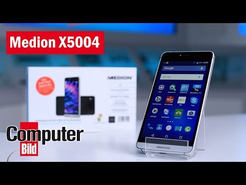 Medion X5004 Test des Discounter Smartphones