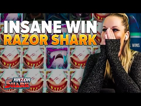 INSANE WIN on RAZOR SHARK by KONGEBONUS