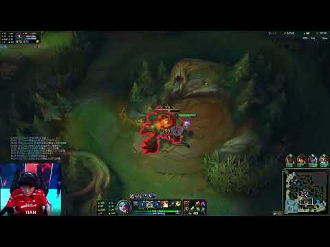 Tian proview 2023/06/09 vi khazix LPL Summer | TES Tian第一视角