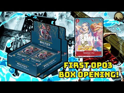 OP03 Pillars of Strength Box Opening!