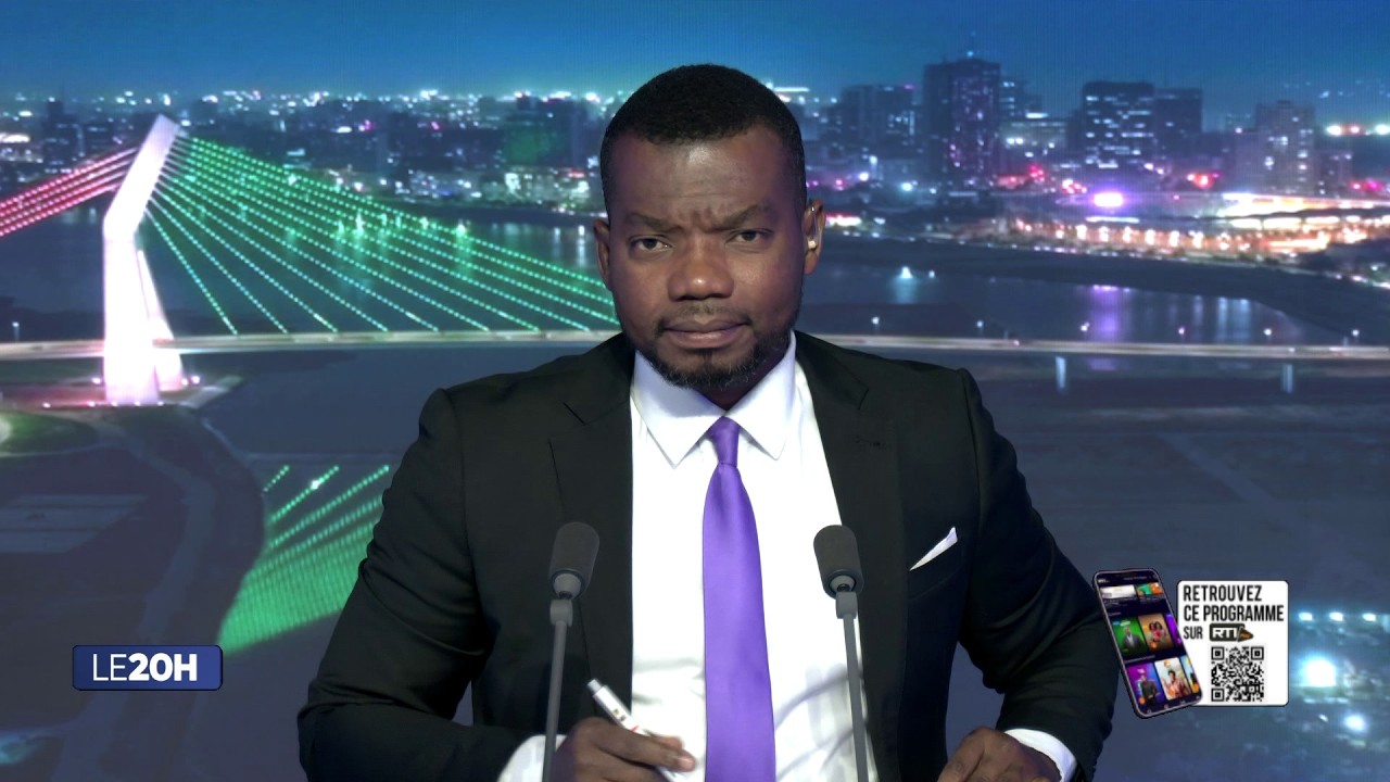Le 20 Heures de RTI 1 du 08 avril 2026 par Hermann Guivé