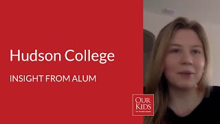 Hudson College, Alumnus Video Review from Alice Noble Irwin