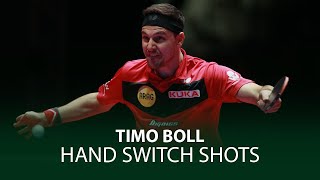 Timo Boll - Best Hand Switch Shots!