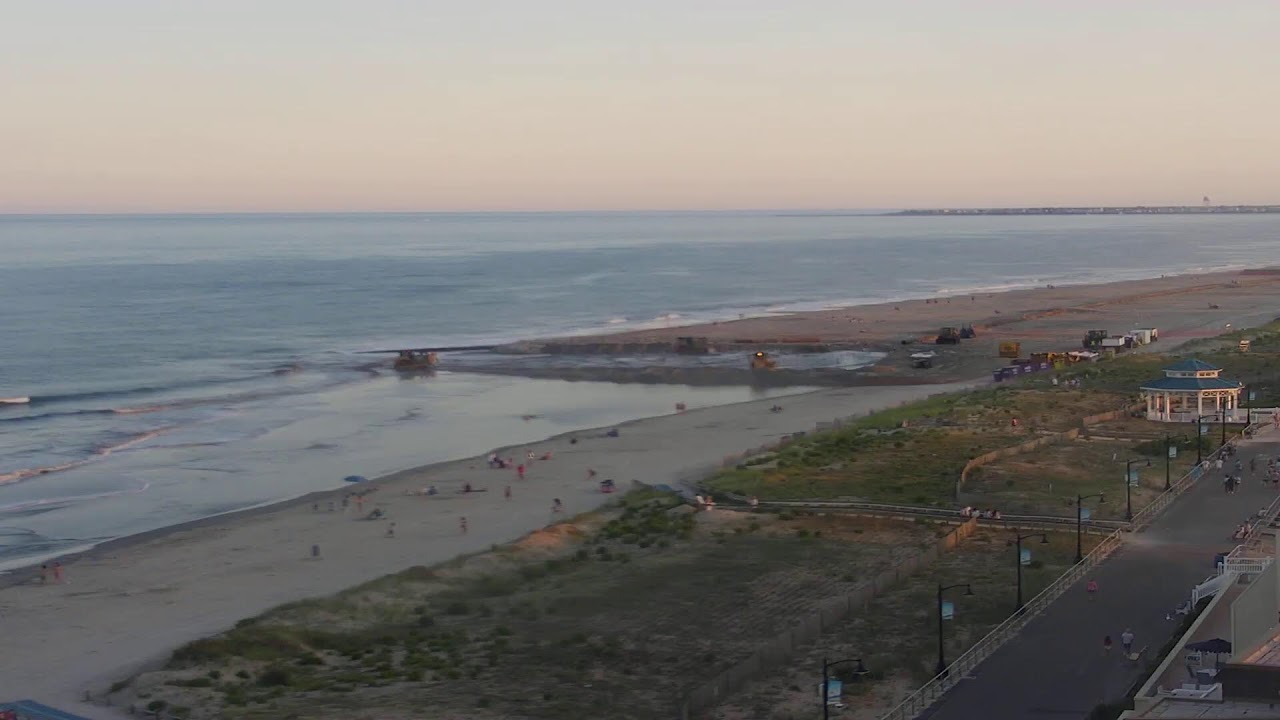 Live webcam view of Sea Isle City Beach & Boardwalk