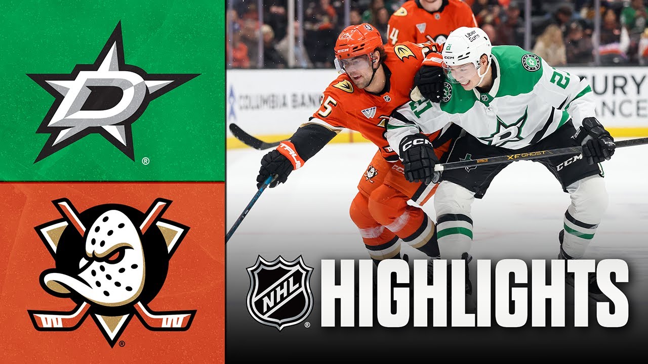 Stars vs. Ducks | NHL Highlights | December 19, 2025