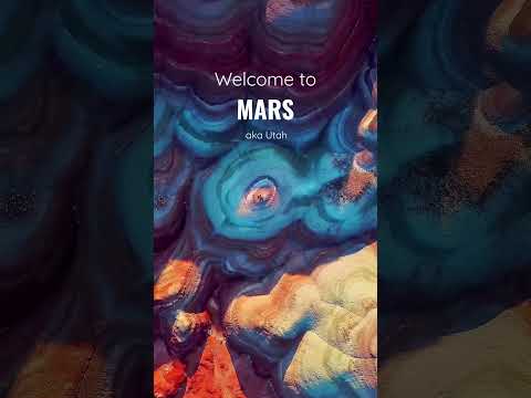 Welcome to Mars! Utah desert landscape is so unique  🏜️ #utah #utahhiking #dji #adventurecouple