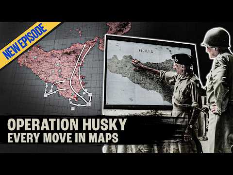 Lines of Fire: Operation Husky - The Invasion of Sicily 1943 - WW2 in Animated Maps