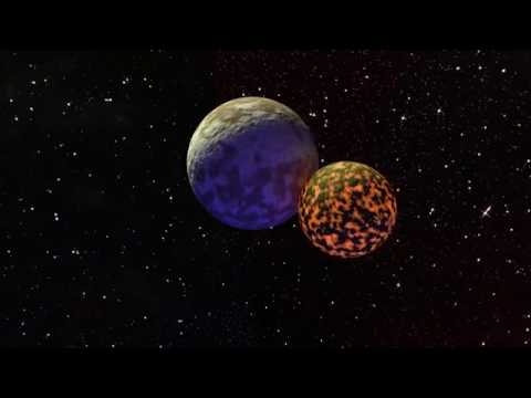 Planets Colliding - Blender animation