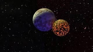 Planets Colliding - Blender animation