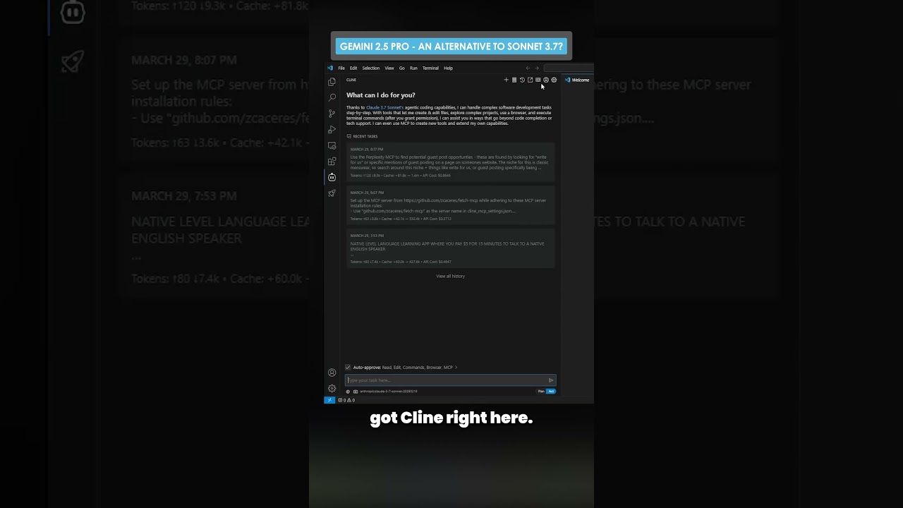 Gemini 2.5 Pro - An Alternative to Sonnet 3.7? #google #googlegemini #claudeai