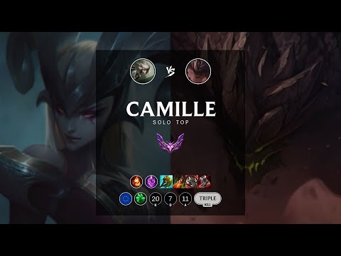 Camille Top vs Malphite - EUW Master Patch 12.8