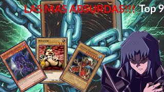 LAS 9 CARTAS MAS ABSURDAS DE YUGIOH