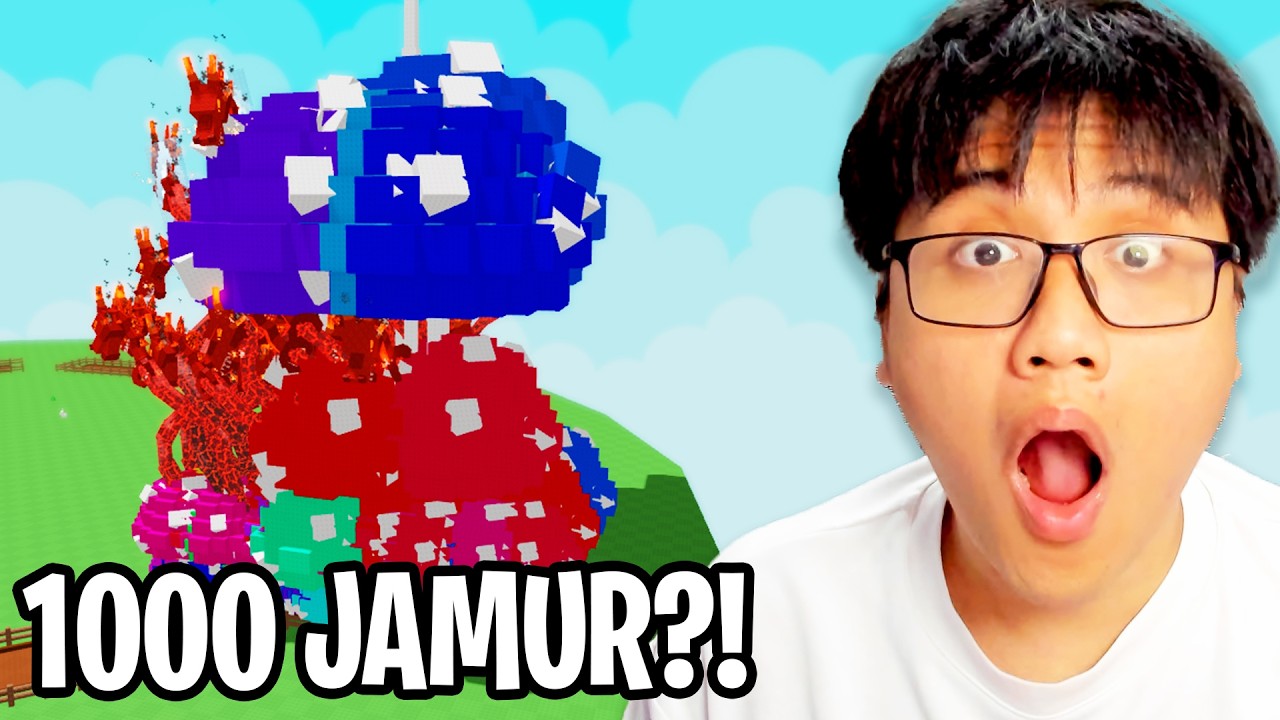 GILA BANGET!!! PERCOBAAN 1000 JAMUR + SUPER SPRINKLER DI ROBLOX INDONESIA GROW A GARDEN 2!!!