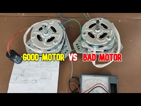 HOW TO CHECK SPIN DRYER MOTOR IF WORKING OR NOT