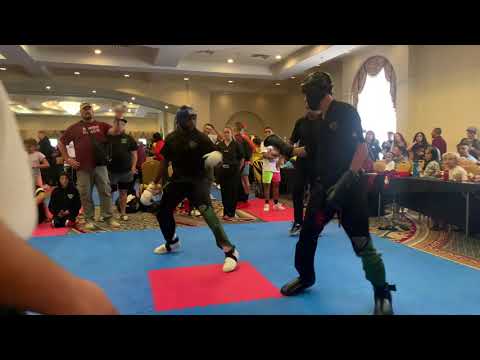 Exciting Point Fighting - Rashad Eugene vs John Curatolo - Mayan Challenge
