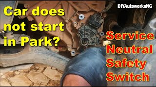 Neutral safety switch service: How to clean a neutral safety switch (transmission range switch)