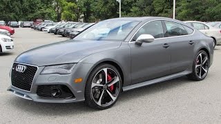 2015 Audi RS 7 Sportback Start Up, Test Drive, and In Depth Review