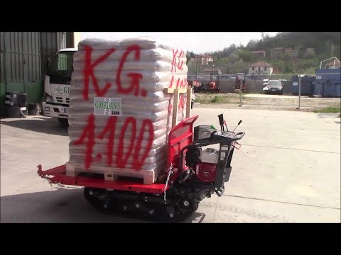 MOTOCARRIOLA CINGOLATA GIOR 1000 FORESTALE MARUYAMA Motore HONDA - NUOVA da Giordano Cairo