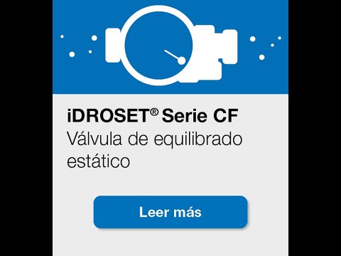 Teaser_Curso online_iDROSET Serie CF_Válvula de equilibrado estático