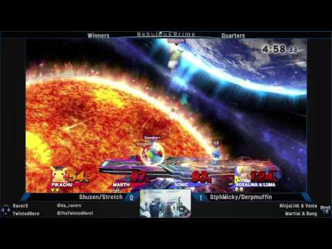 Nebulous Prime Sm4sh Doubles #65: Winners - Quarters: Shuzen/Stretch vs. StphMicky/Derpmuffin