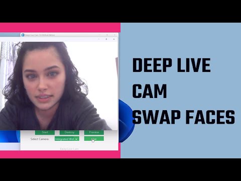 How to install Deep Live Cam | Swap faces | Live Webcam