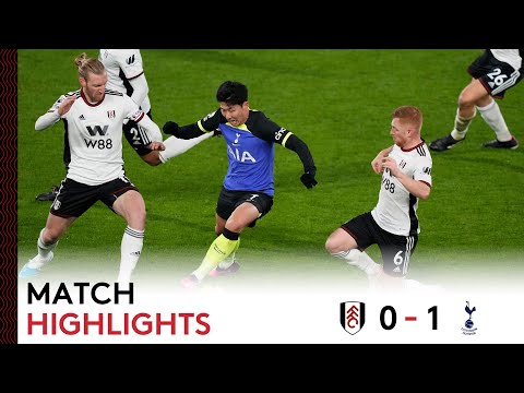 Fulham 0-1 Tottenham | Premier League Highlights | Fulham edged out by Spurs under Cottage lights