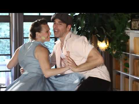 Steve & Chanzie - Collegiate Shag for Rhythm Relief - California Feetwarmers "Minor Drag"