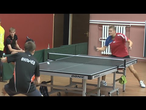 Сергей ФИЛЬЧЕВ vs Антон АНИСИМОВ, 3 место, Турнир Master Open, Настольный теннис